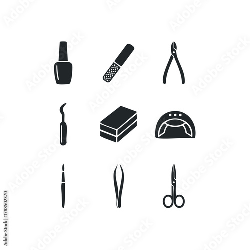 Manicure and Pedicure Tools Collection