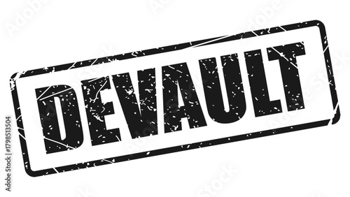 Devault stamp with grunge texture