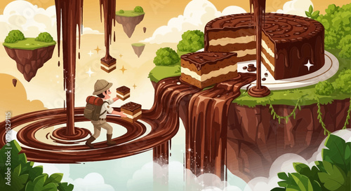 Sweetest Journey: Chocolate landscapes and the explorer in a culinary adventure
