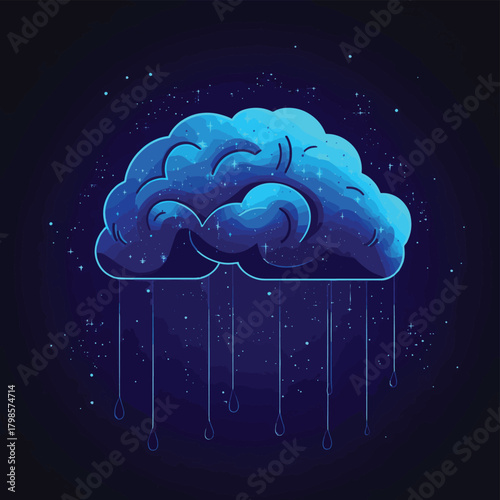 Concept of depression sadness diagnosis