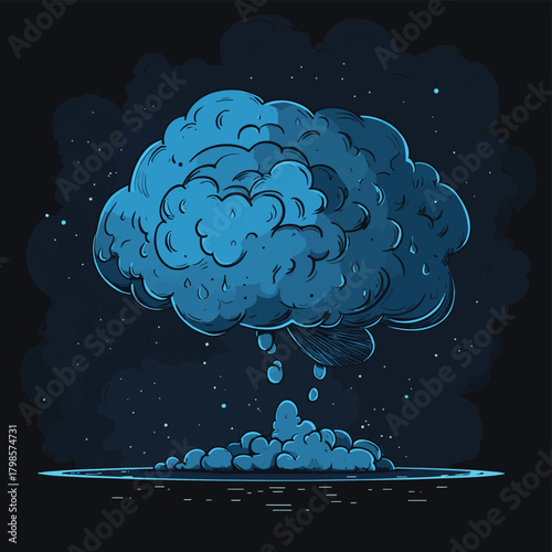 Concept of depression sadness diagnosis