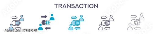 Transaction Element For Design Graphic - Multi Styles