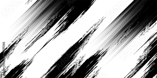 Tire tracks background for rally, drift, motocross, off-road and other auto and motorsport. Black tire marks on a white background with a worn effect and splashes of dirt. Vector isolated texture