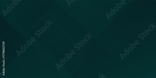 Dark green abstract stripes background vector with gradient shades, modern geometric design. Suit for business banners, templates, flyers, brochures, wallpaper, and presentation