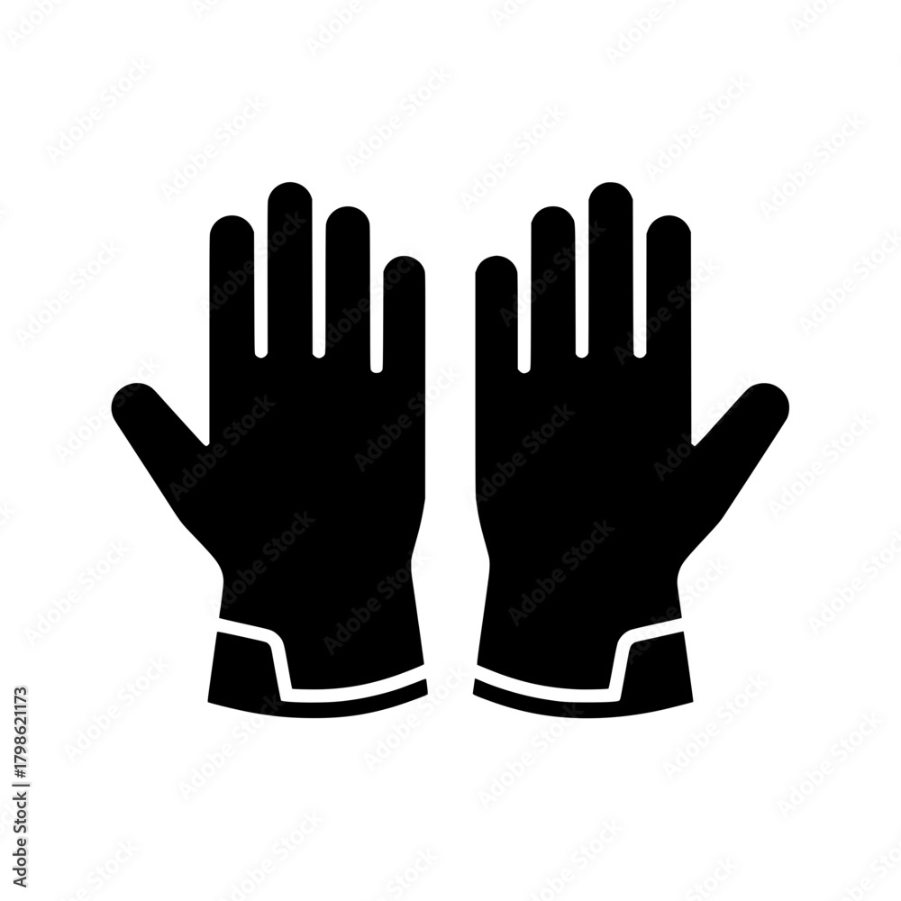 Obraz premium hand with gloves