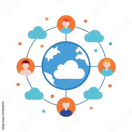 social network concept