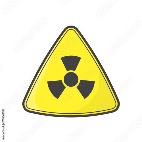 Comprehensive Set of Industrial Hazard and Safety Warning Signs. Yellow vector icons including electrical, radioactive, flammable, forklift, and slippery surface symbols.