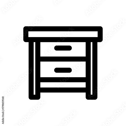 Nightstand / Bedside Table 