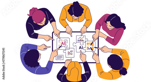 Team Collaboration Solving AI Data Puzzles