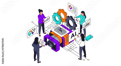 Collaborative AI Development and Data Analytics Team