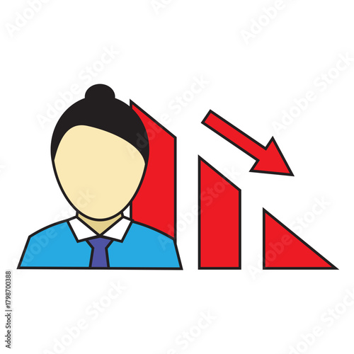 female employee performance decline