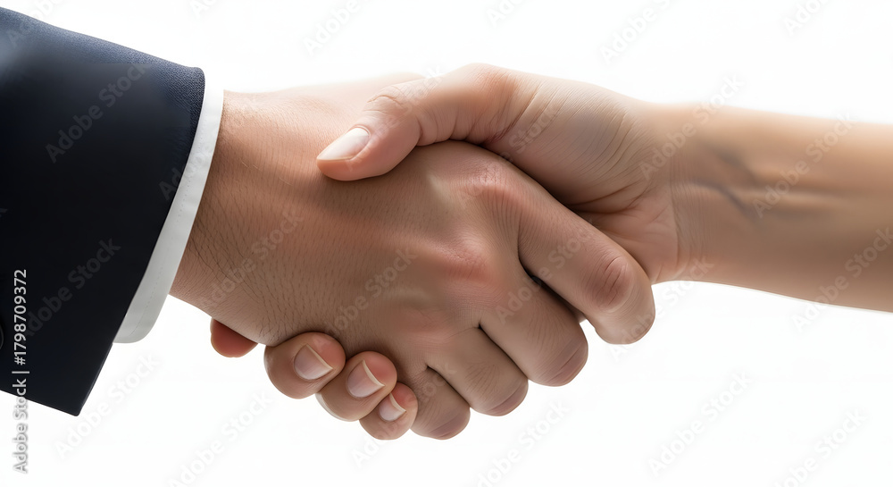 Obraz premium Handshake of Cooperation