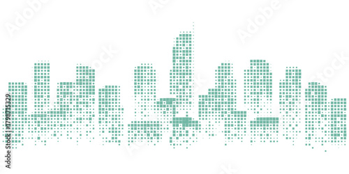 Abstract building skyscraper background, civil engineering theme