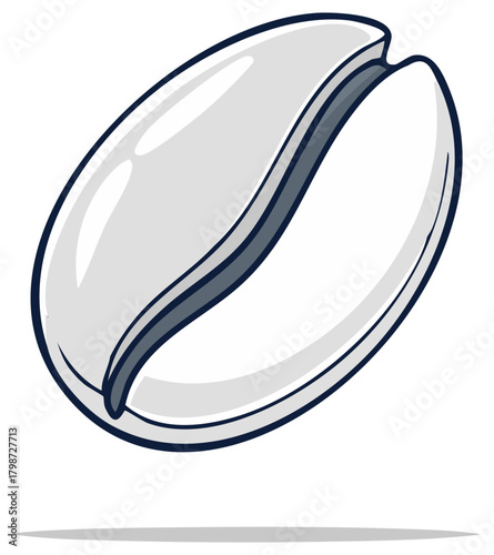 Cowrie Shell Vector Illustration Depicting Seashell Money and Marine Life