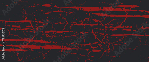 Background, contrast red and black color abstract template for business design. Technology style. You can use it for advertising, sports posters, templates, business presentations. Vector illustration