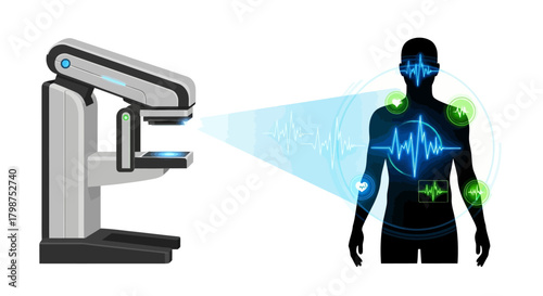 Cutting edge technology for medical diagnostics and healthcare solutions with advanced body scanning for precise health insights and innovative treatments