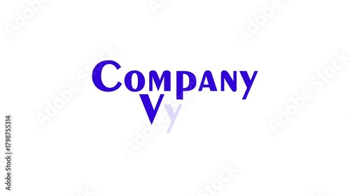 Company Vision Text Animation with Animate In Effect