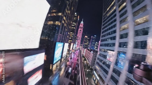 Times Square at Night, New York City, USA, Urban Landscape