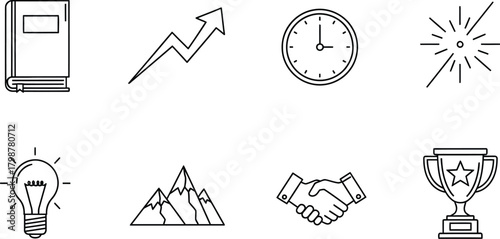 Business and success icons