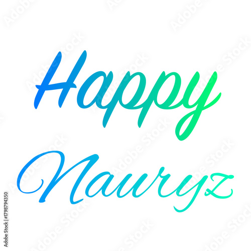 Happy Nauryz holiday greeting card. Bright banner for holiday spring celebration. March equinox. 
