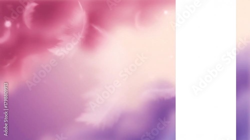 Dreamy Pastel Cloudscape with Floating Spheres and Soft Light Effects for a Serene and Ethereal Visual Experience