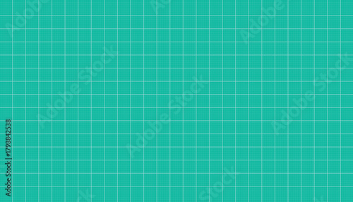 Green grid pattern background great for architectural and engineering plan