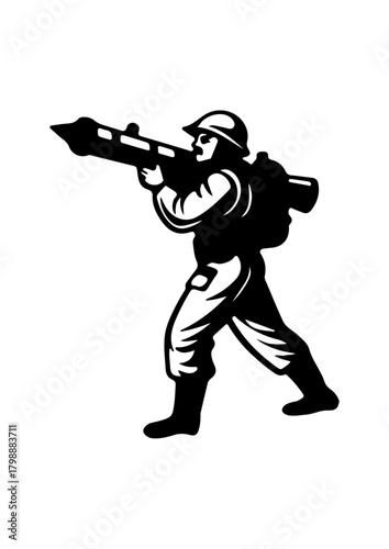 Soldier with Rocket Launcher