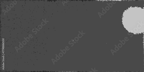 Abstract textured dark gray background with a textured light gray circle on the right side