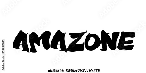 Creative Hand Drawn Uppercase. Street Art Classic Lettering Fashion Designs Typography modern serif decorative vintage concept	