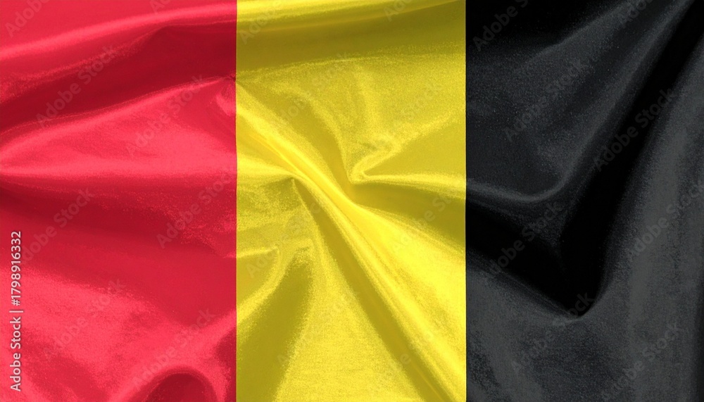 Fototapeta premium flag of Belgium