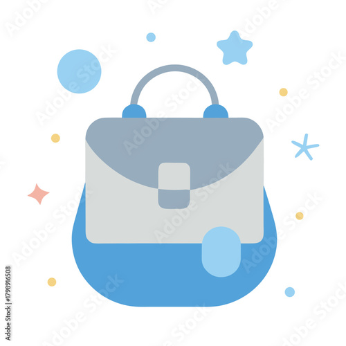 Baby boy diaper bag vector design soft blues and (1).