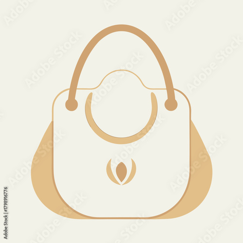  Luxury baby bag vector design muted elegant.