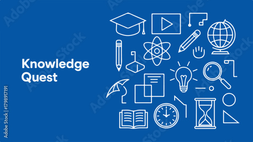 Back to school education icon set vector illustration