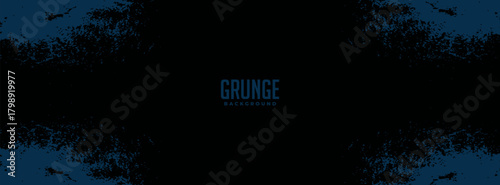 Vintage Grunge Texture Background in Deep Blue and Black for High-Impact Print Materials. simple design