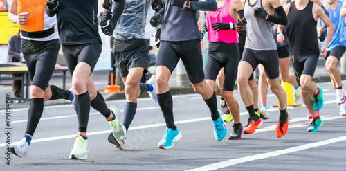 マラソン大会　市民マラソンイメージ
