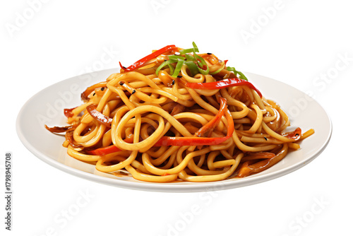  Bami Fried on a plate