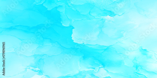 soft acrylic gradient blue color and stained Luxurious Blue Marble Texture Background with Natural Veining and Smooth Polished Stone Surface Detail.