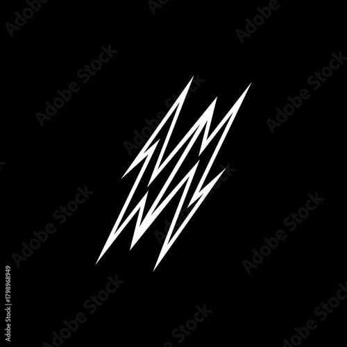 ears of wheat on black background