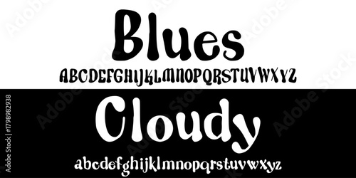 vector lettering font