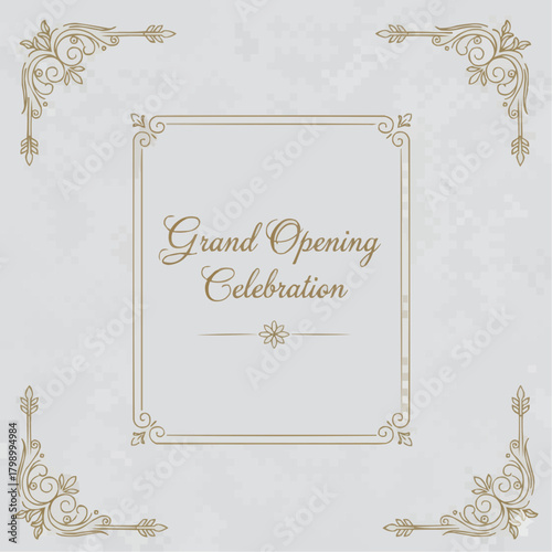 高級感ある枠や装飾のセット