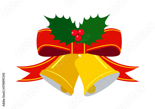 クリスマス飾りのクリスマスベル