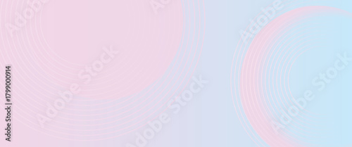 abstract background .blue and pink gradation. circle effect style. modern minimalist. vector Illustration eps 10