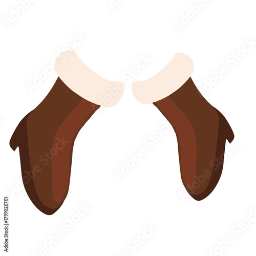 merry christmass, christmass characters for decoration of xmas holidays, collection of christmas icons, happy new year. Vector illustration