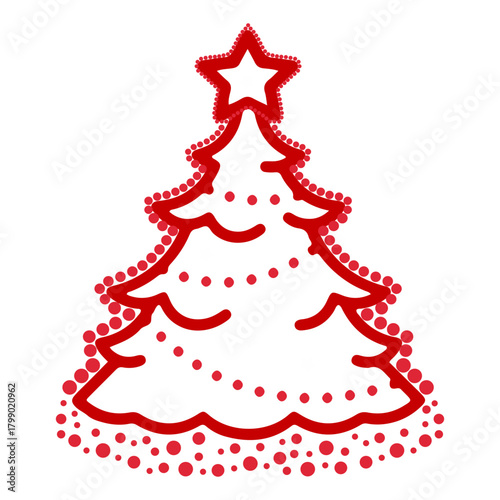 merry christmass, christmass characters for decoration of xmas holidays, collection of christmas icons, happy new year. Vector illustration