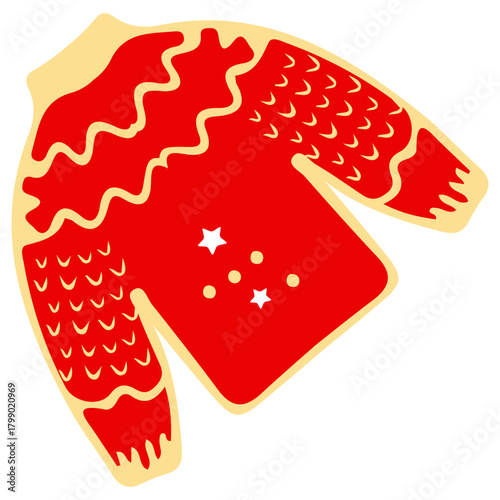 merry christmass, christmass characters for decoration of xmas holidays, collection of christmas icons, happy new year. Vector illustration