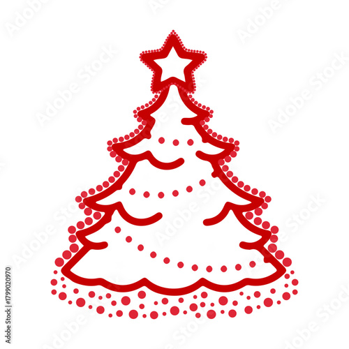 merry christmass, christmass characters for decoration of xmas holidays, collection of christmas icons, happy new year. Vector illustration