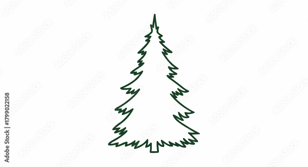 Obraz premium Decorated Christmas Tree