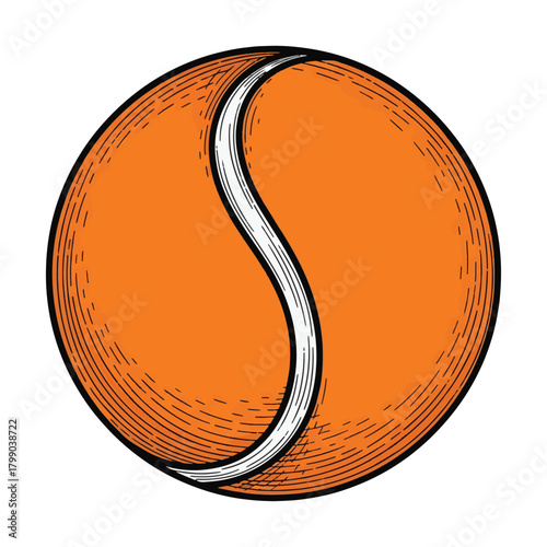 Tennis Ball Illustration