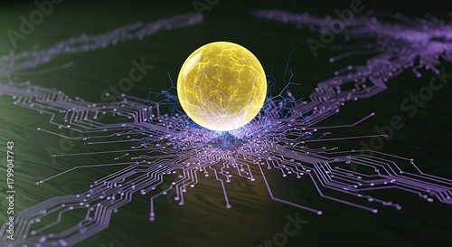 Synergistic circuit sphere, advanced technology intersection connection grid