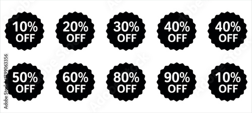 Snag These Amazing Deals Now Sale Stickers Announce Up to 90 Percent Off Limited Time Offer Get Noticed and Boost Sales with Eye Catching Designs.